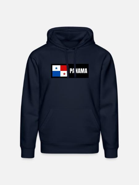 Panama Flagge - Stanley/Stella Unisex Bio-Hoodie DRUMMER - French Navy