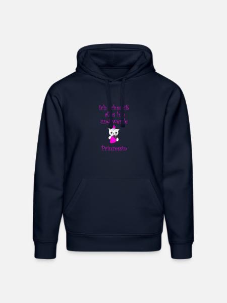 Prinzessin - Stanley/Stella Unisex Bio-Hoodie DRUMMER - French Navy