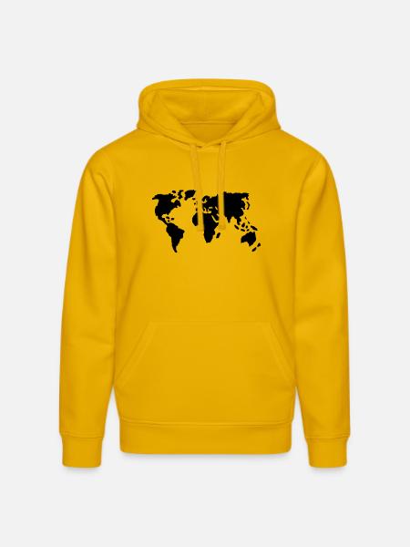Welt - Stanley/Stella Unisex Bio-Hoodie DRUMMER - Spektralgelb