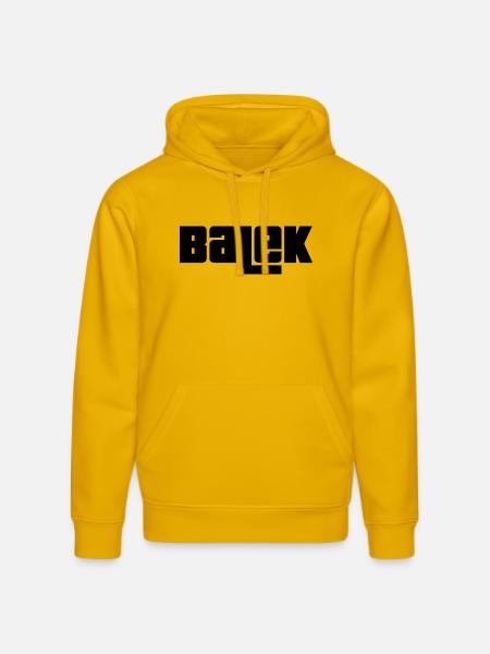 Balek - Sweat à capuche bio DRUMMER Stanley/Stella Unisexe - jaune spectre