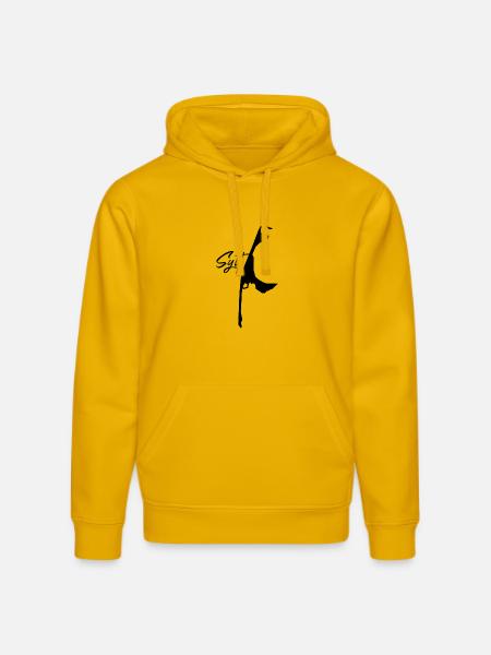 Insel Sylt - Stanley/Stella Unisex Bio-Hoodie DRUMMER  - Spektralgelb