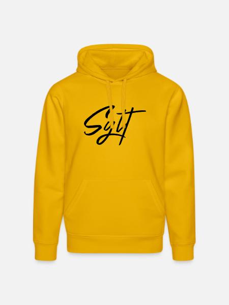 Sylt - Stanley/Stella Unisex Bio-Hoodie DRUMMER - Spektralgelb