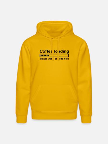 Coffee loading - Stanley/Stella DRUMMER Unisex Organic Hoodie - spectra yellow