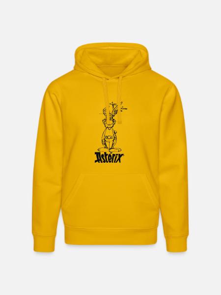 Asterix & Obelix - Asterix model - Stanley/Stella DRUMMER Unisex Organic Hoodie - spectra yellow