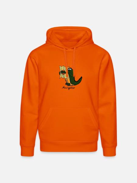 Navigator - Stanley/Stella DRUMMER Unisex Organic Hoodie - bright orange