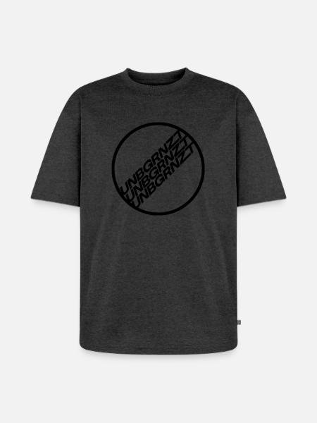 UNBGRNZT 2025 - Unisex Premium Oversized Organic T-Shirt - heather anthracite