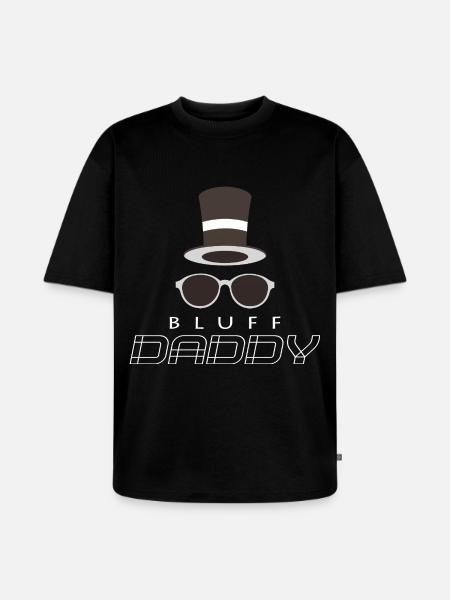 poker - Unisex Premium Oversized Organic T-Shirt - black