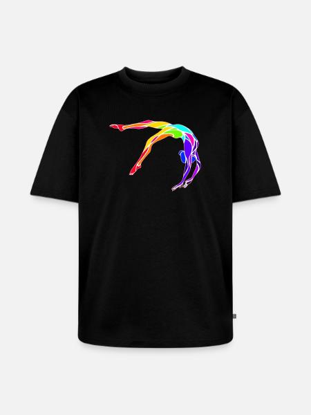 Gymnaste - T-shirt Premium bio oversize Unisexe - noir