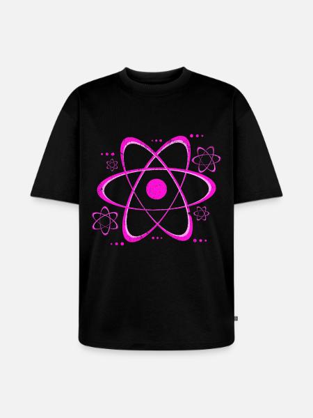 Physiker - Unisex Premium Oversized Bio T-Shirt - Schwarz