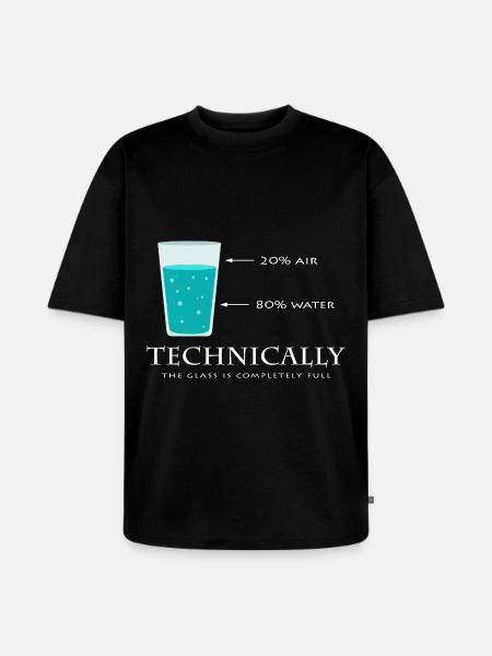 science - Unisex Premium Oversized Organic T-Shirt - black