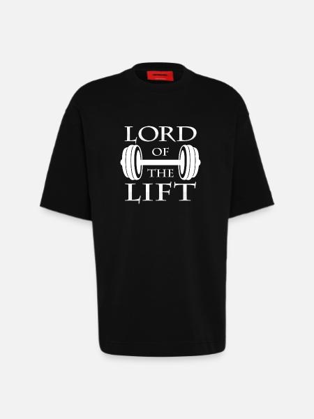 dumbbell - Heavyweight T-Shirt - made by SPREAD - SOLID BLACK