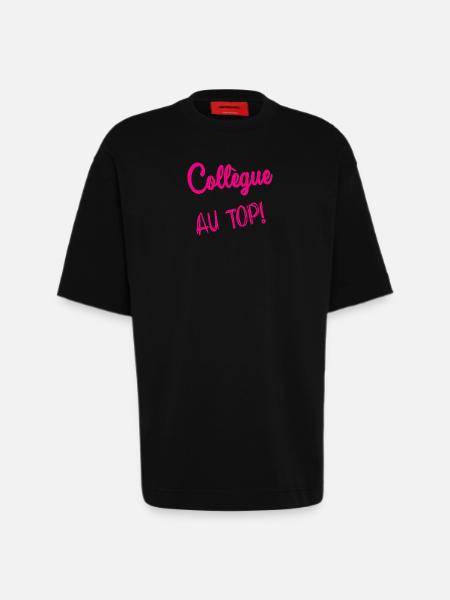 RETIREMENT. RETIREMENT. RETIRED. RETIREMENT - Heavyweight T-Shirt - made by SPREAD - SOLID BLACK