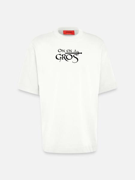 On en a gros - T-shirt bio épais oversize fabriqué en UE - OFF WHITE