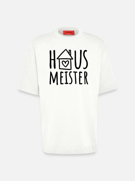 Hausmeister - Heavyweight T-Shirt - made by SPREAD - OFF WHITE