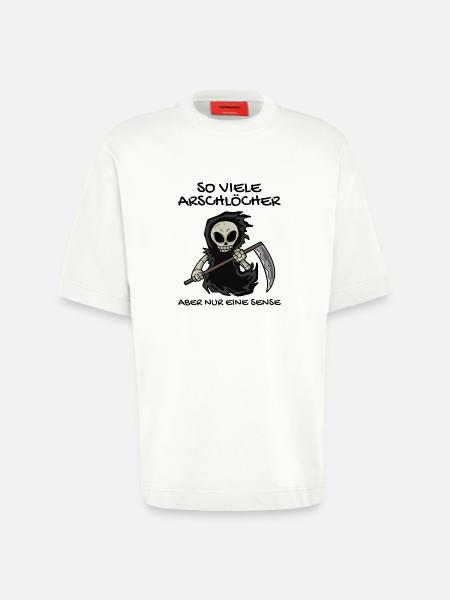 Sensenmann - Heavyweight T-Shirt - made by SPREAD  - OFF WHITE