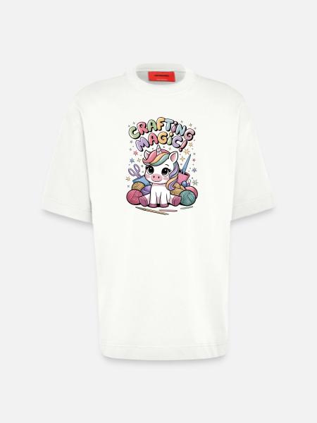 Crafting Magic! - Heavyweight T-Shirt - made by SPREAD - OFF WHITE
