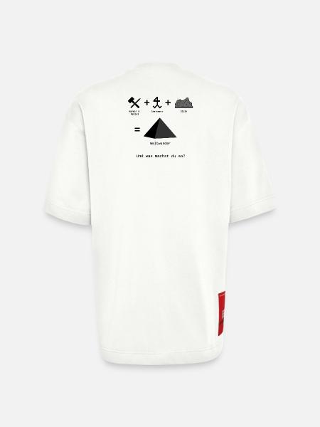 Weltwunder - Heavyweight T-Shirt - made by SPREAD - OFF WHITE