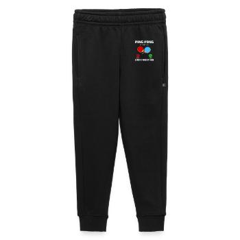 Ping-pong - Pantalon de survêtement enfant/adolescent premium - noir - Devant - AI Model Kid Male (0cm)