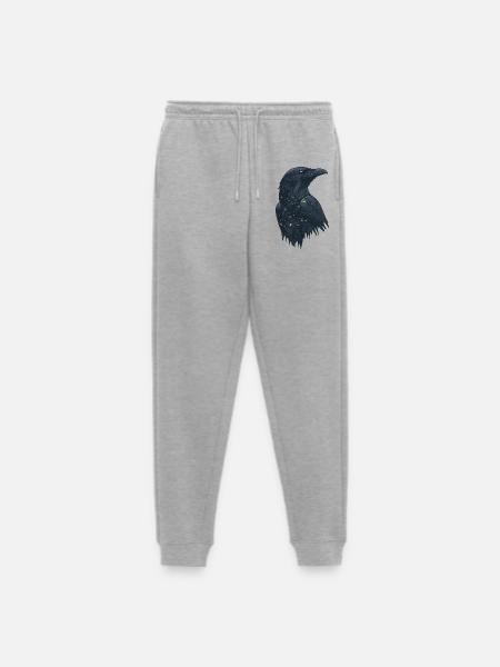 Raven - Men's Premium Organic Joggers - heather grey