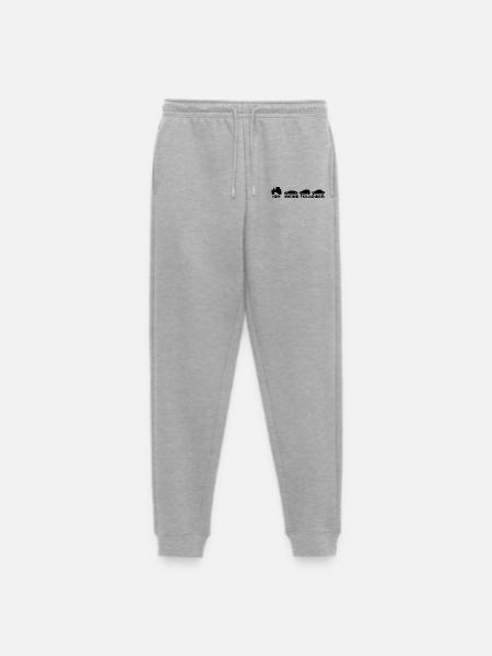 Ich meine Follower - Männer Premium Bio Jogginghose - Grau meliert
