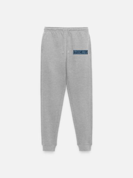 Hausmeister - Männer Premium Bio Jogginghose - Grau meliert
