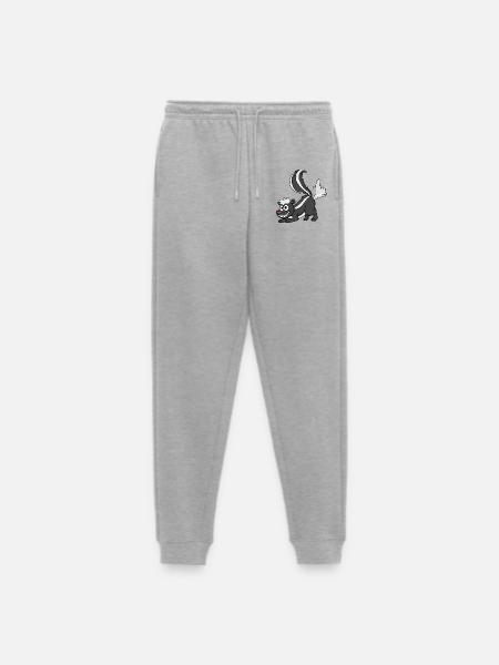 moufette - Pantalon de jogging Premium bio Homme - gris chiné
