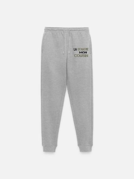 La gitanerie mon cousin - Pantalon de jogging Premium bio Homme - gris chiné