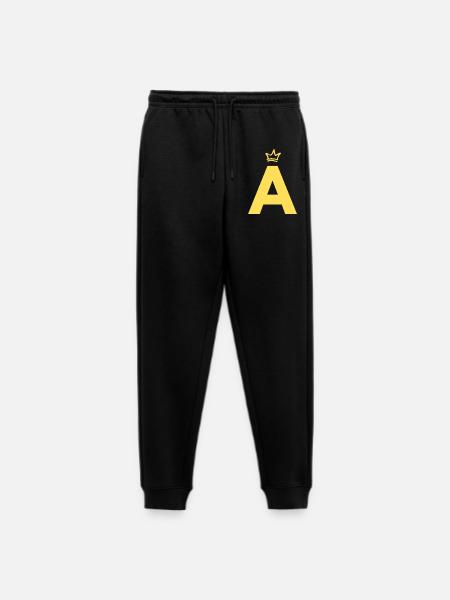A comme Alvin - Pantalon de jogging Premium bio Homme - noir