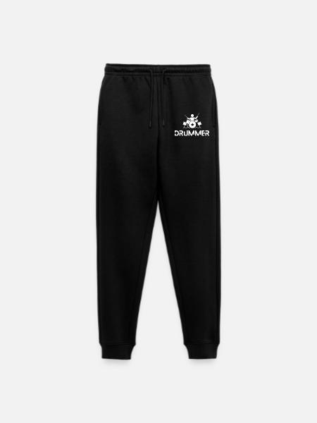 Batteur en action - Pantalon de jogging Premium bio Homme - noir