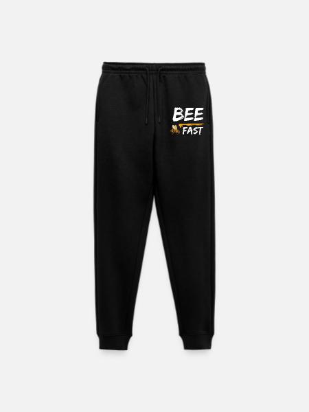 bee fast bees honey - Männer Premium Bio Jogginghose - Schwarz