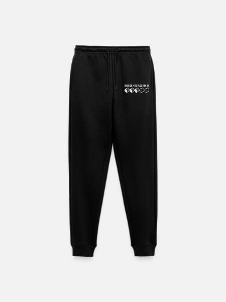 Recharging Pixel Sushi - Men's Premium Organic Joggers - black