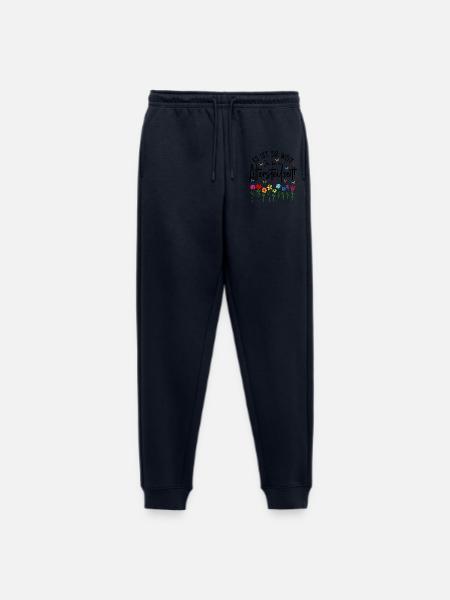 Es ist soweit Ich bin in Altersteilzeit - Blumen - Männer Premium Bio Jogginghose - Navy