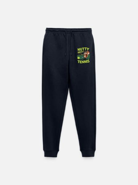 Nutty About Tennis - Men's Premium Organic Joggers - navy