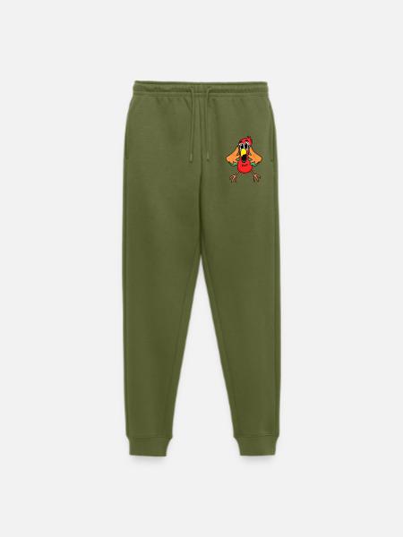 Parrot jungle - Men's Premium Organic Joggers - khaki