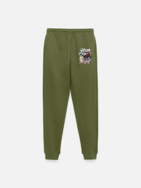Picture Perfect - Men's Premium Organic Joggers - khaki