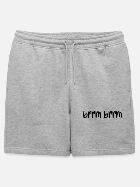 brrm brrm - Mens' Premium Organic Sweatshorts - heather grey