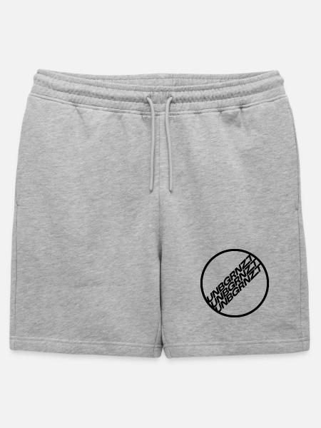 UNBGRNZT 2025 - Mens' Premium Organic Sweatshorts - heather grey