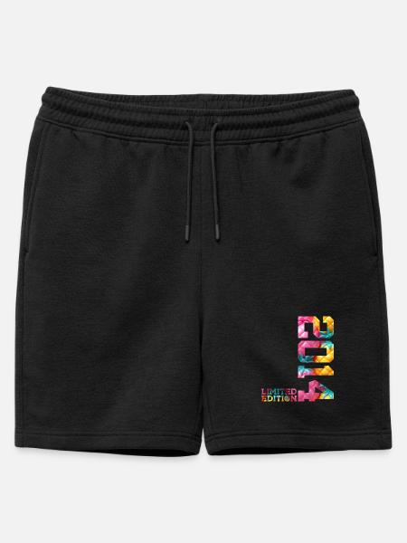 12TH BIRTHDAY LIMITED EDITION 2014 - Mens' Premium Organic Sweatshorts - black