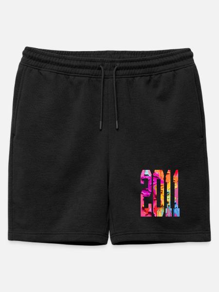BUNT 15TH BIRTHDAY 2011 - Mens' Premium Organic Sweatshorts - black