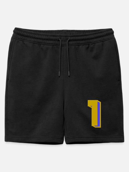 1 - Short de survêtement homme premium - noir