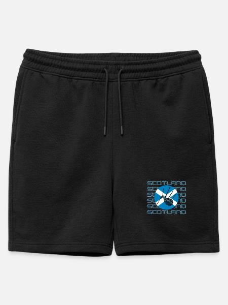 cornemuses - Short de survêtement homme premium - noir