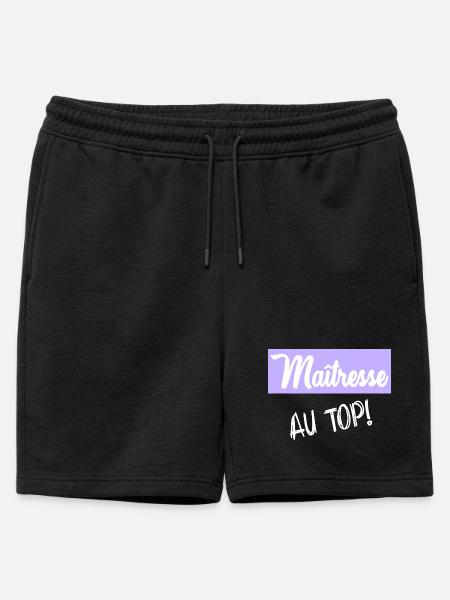 mistress - Mens' Premium Organic Sweatshorts - black