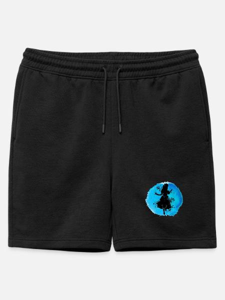 Alice in Underground - Mens' Premium Organic Sweatshorts - black