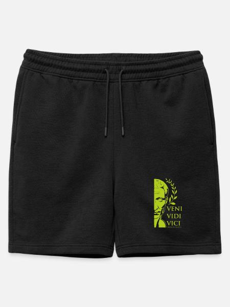 César vert - Short de survêtement homme premium - noir