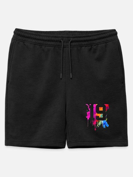 19 YEARS 19TH BIRTHDAY - Mens' Premium Organic Sweatshorts - black