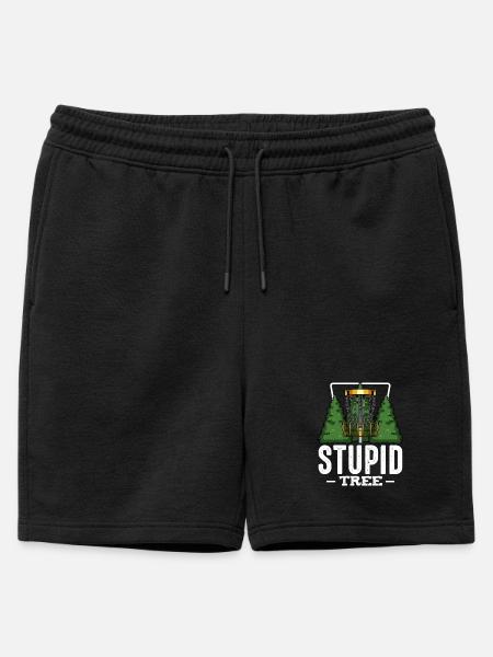 Frisbee - Mens' Premium Organic Sweatshorts - black