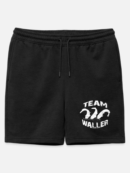 Welsangler - Sportfischer - Männer Premium Organic Sweatshorts - Schwarz