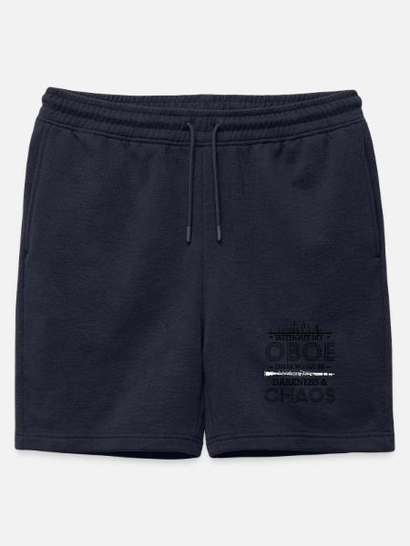 hautbois - Short de survêtement homme premium - bleu marine