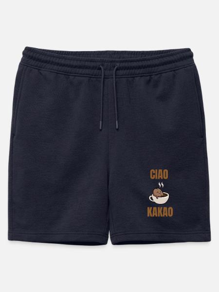 ciao cocoa - Mens' Premium Organic Sweatshorts - navy