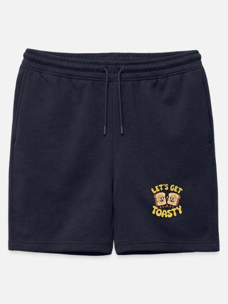 Lass uns warm werden - Männer Premium Organic Sweatshorts - Navy